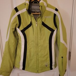 Spyder Women's Lime Green Ski Jacket